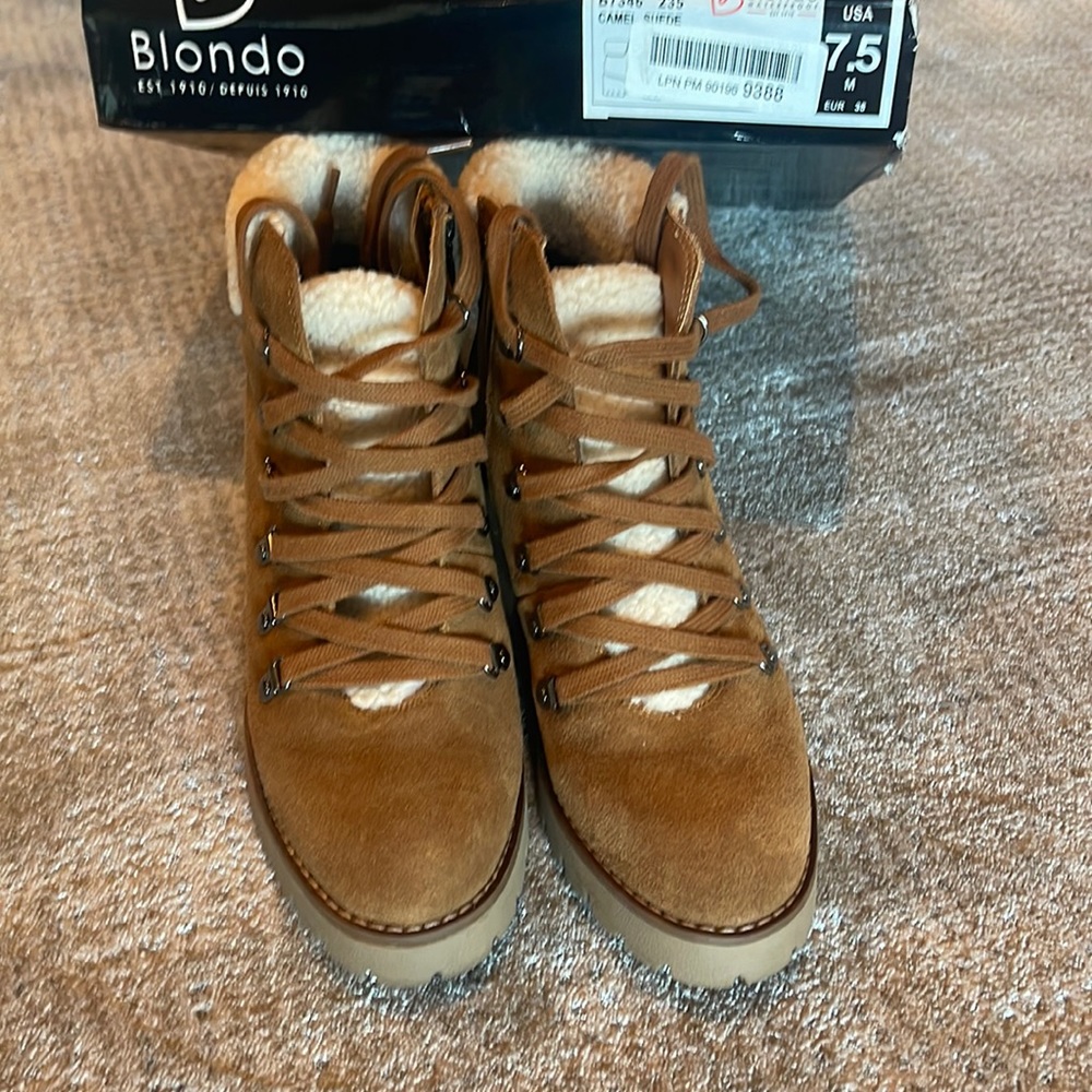 Brand new…Blondo waterproof suede ankle boots